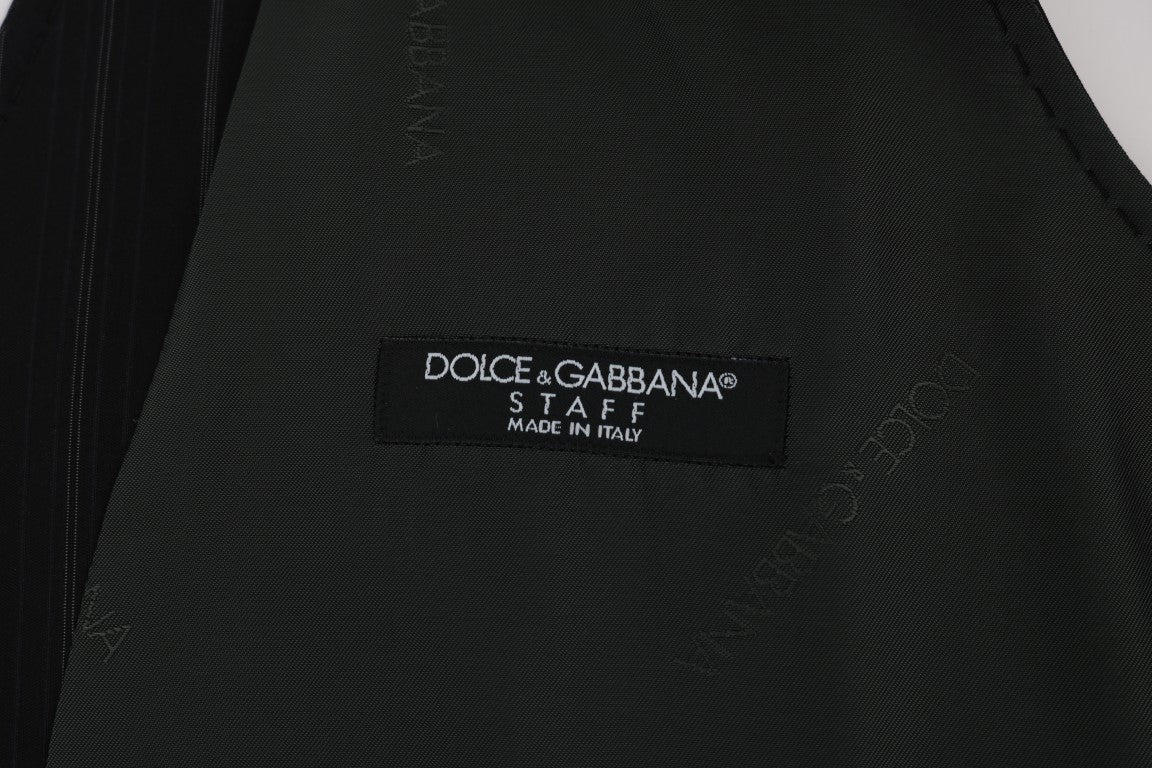 Dolce &amp; Gabbana elegant stribet vest vest