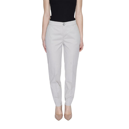 Street One Beige Bomuld Jeans &amp; Bukser