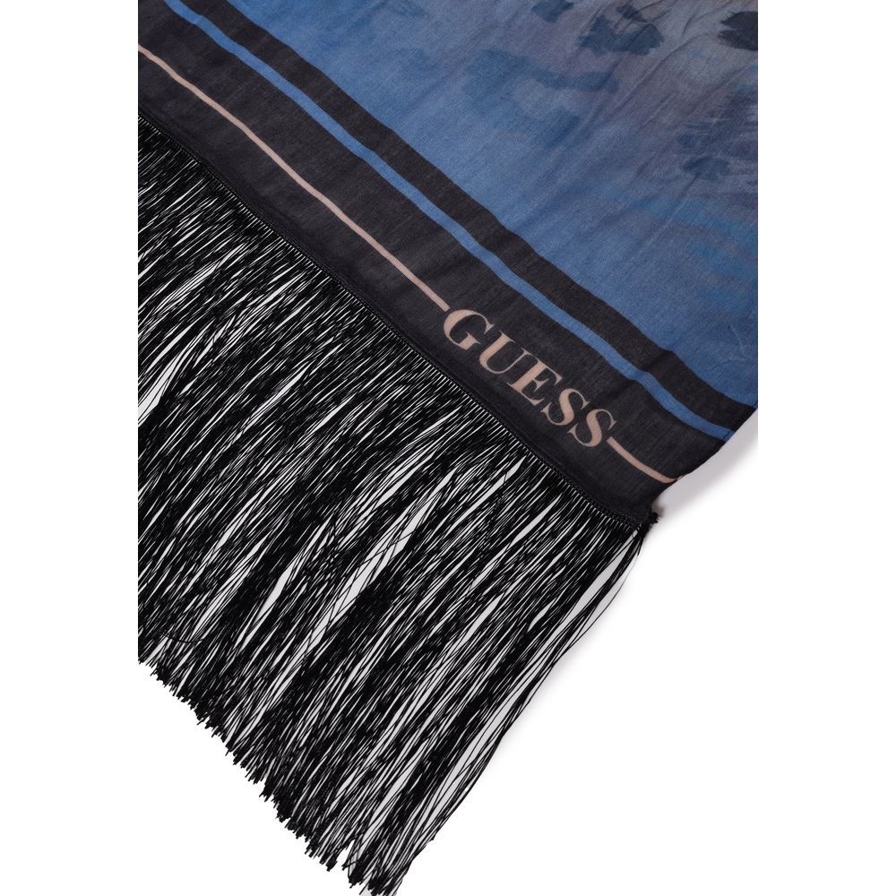 Guess sort viscose tørklæde