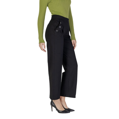 Street One Sorte Viskose Jeans &amp; Bukser