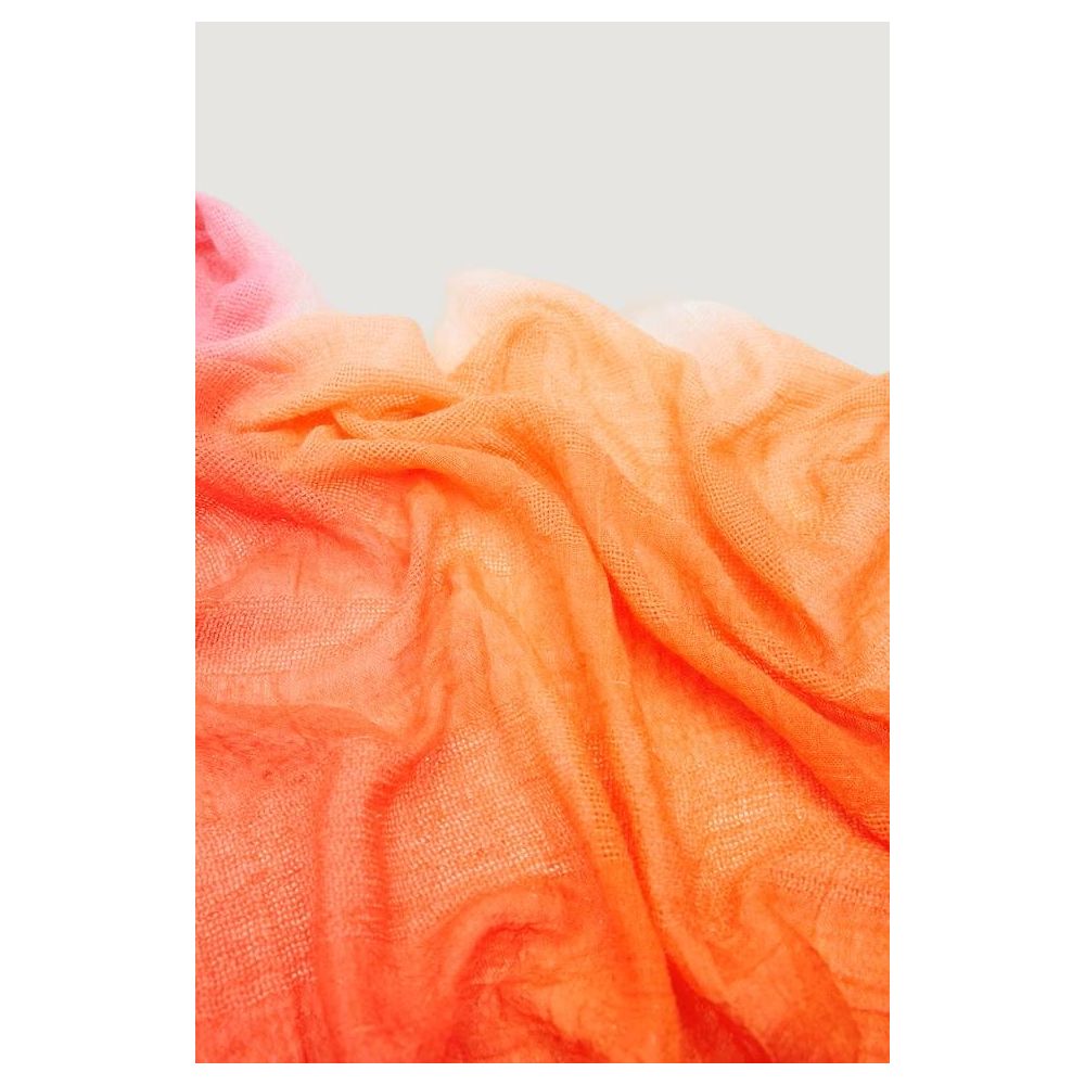 Desigual orange polyester tørklæde