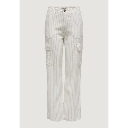 Only White Linen Jeans & Pant