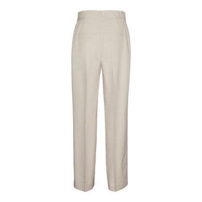 Vero Moda Grå Polyester Jeans &amp; Bukser