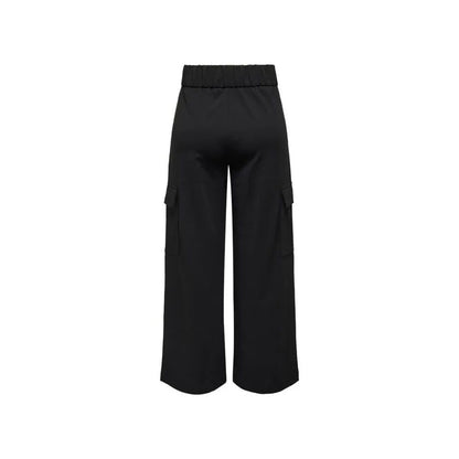 Jacqueline De Yong Sorte Polyester Jeans &amp; Bukser