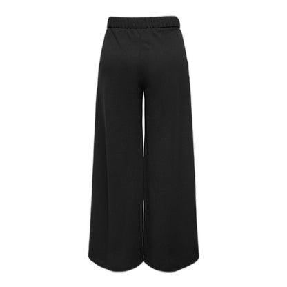 Jacqueline De Yong Sorte Jeans &amp; Bukser i Genbrugspolyester