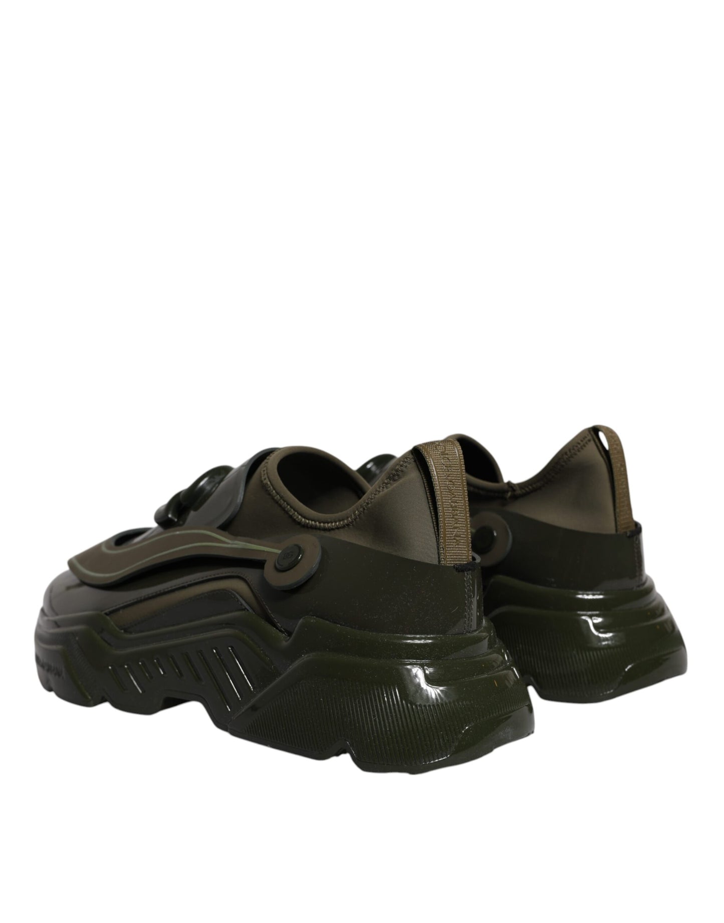 Dolce &amp; Gabbana Military Green DAYMASTER Mænd Sneakers Sko