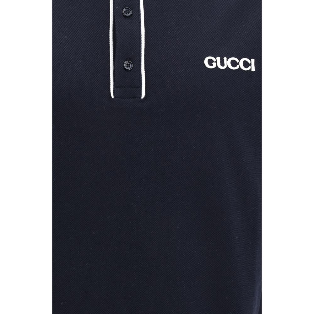 Poloshirt med Gucci logo