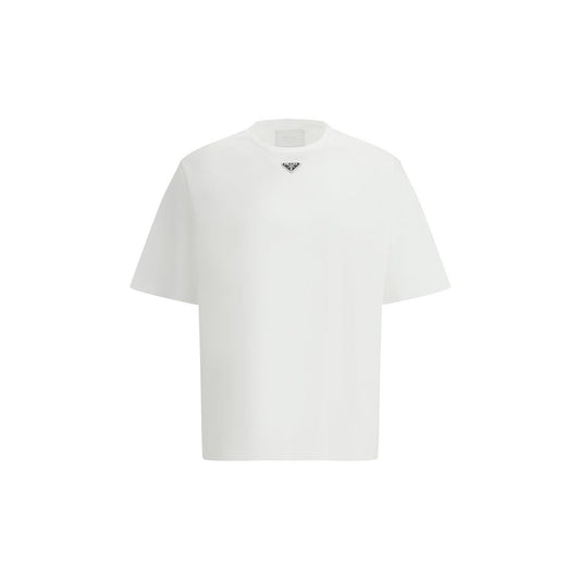 Prada T-shirt med trekantet plakette