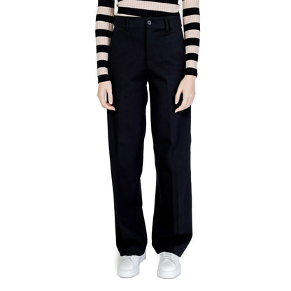 Street One Sorte Viskose Jeans &amp; Bukser