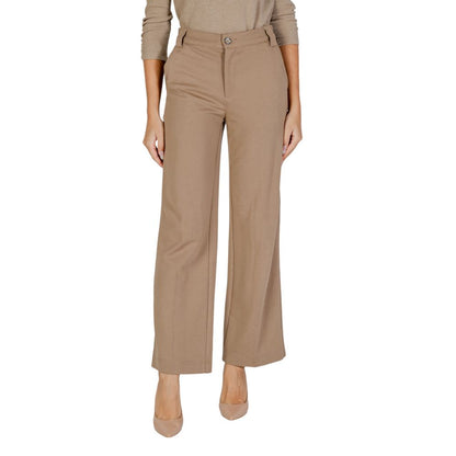 Street One Beige Viskose Jeans &amp; Bukser