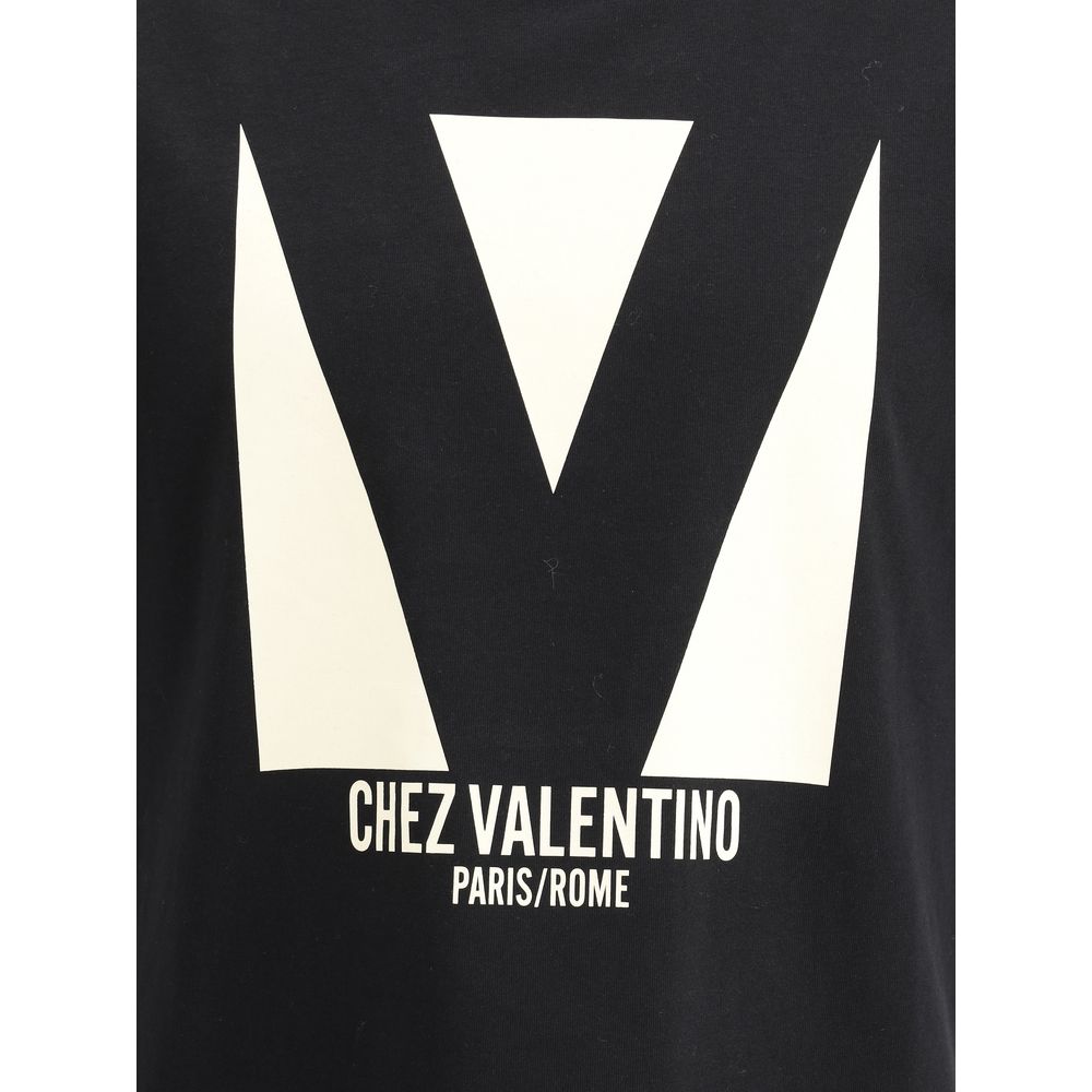 Valentino Pap Maxi t-shirt med print