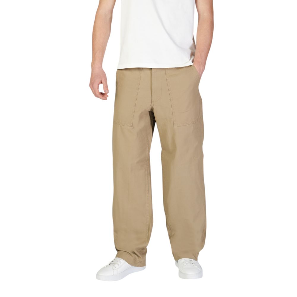 Jack Jones beige jeans og bukser i bomuld