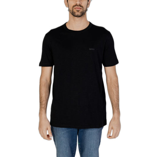 Hugo Boss sort bomuld T-shirt