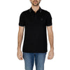 Hugo Boss sort bomuld poloshirt