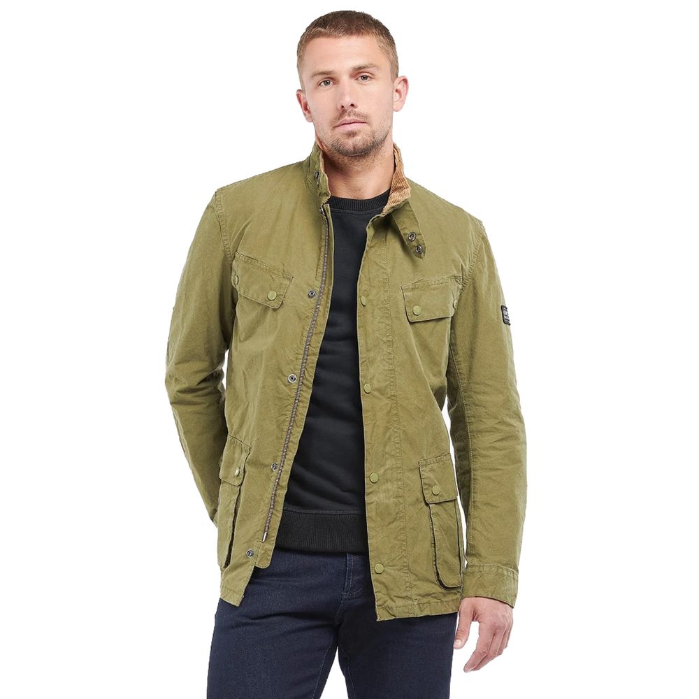 Barbour International Grøn Bomuldsjakke