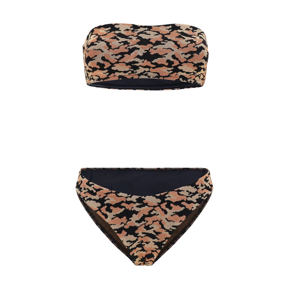 Zimmermann Waverly Texture Bandeau Badedragt