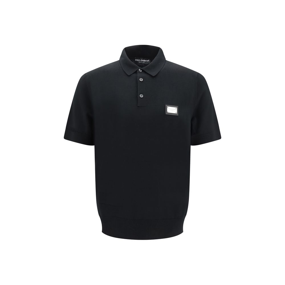 Dolce &amp; Gabbana Poloshirt med logo