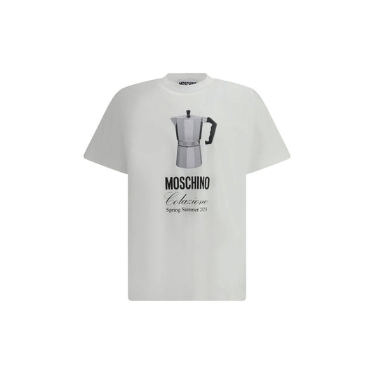 Moschino T-shirt med kaffemaskine