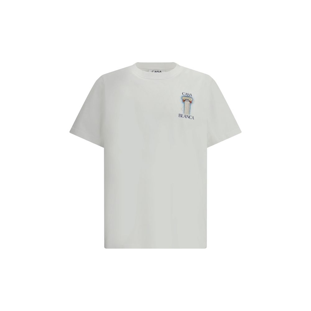 Casablanca T-shirt med logo