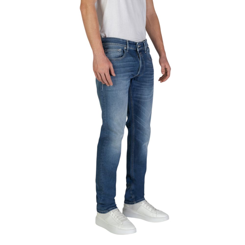 Replay blå bomulds jeans og bukser