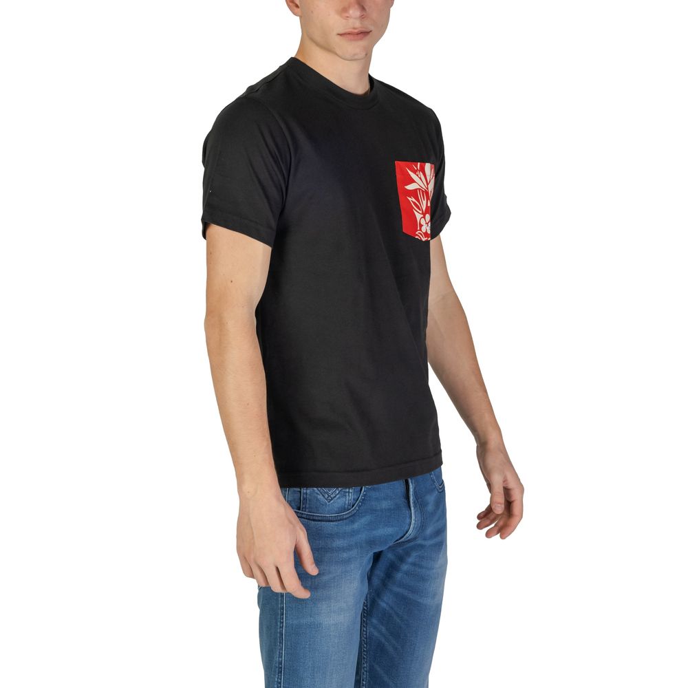 Replay sort bomuld T-shirt