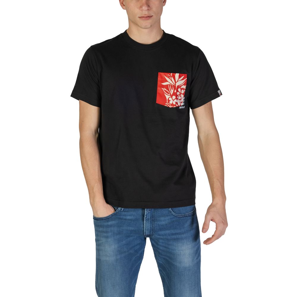 Replay sort bomuld T-shirt