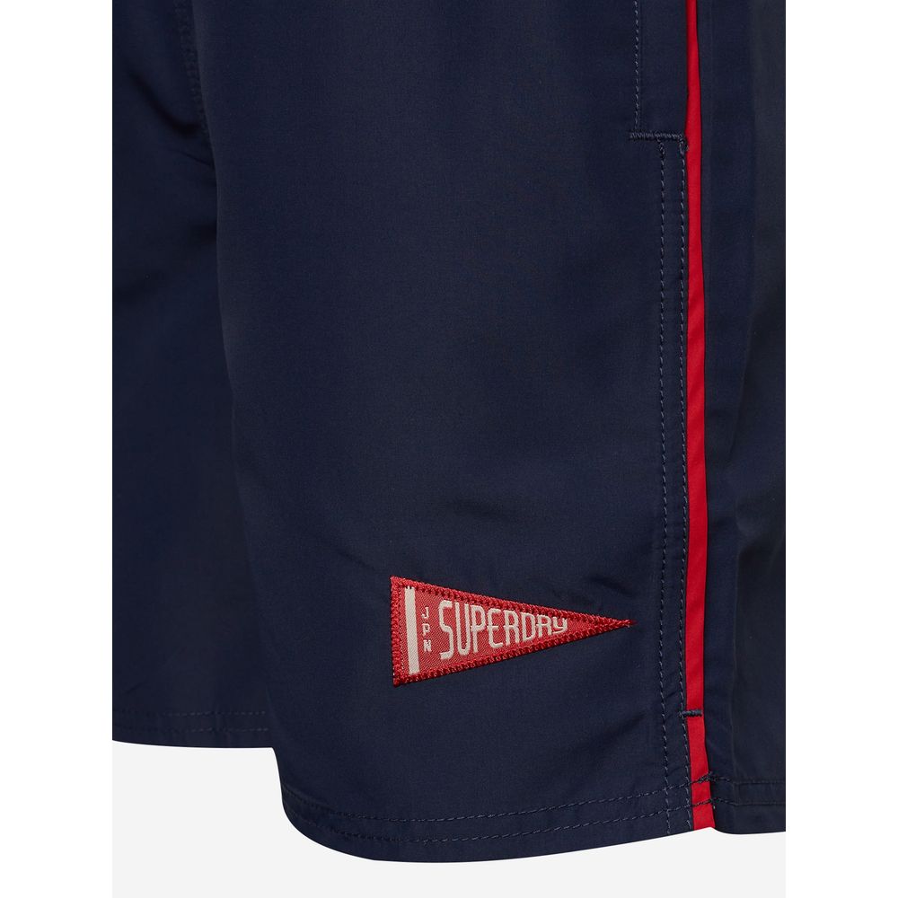 Superdry Blue Genbrugspolyester Badetøj