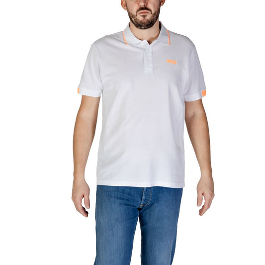 Refrigiwear Hvid bomulds poloshirt