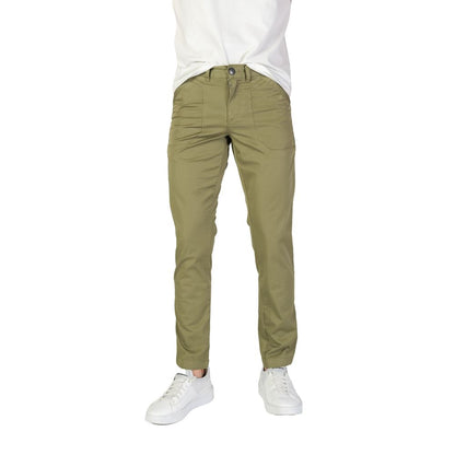 Refrigiwear Green Cotton Jeans & Pant