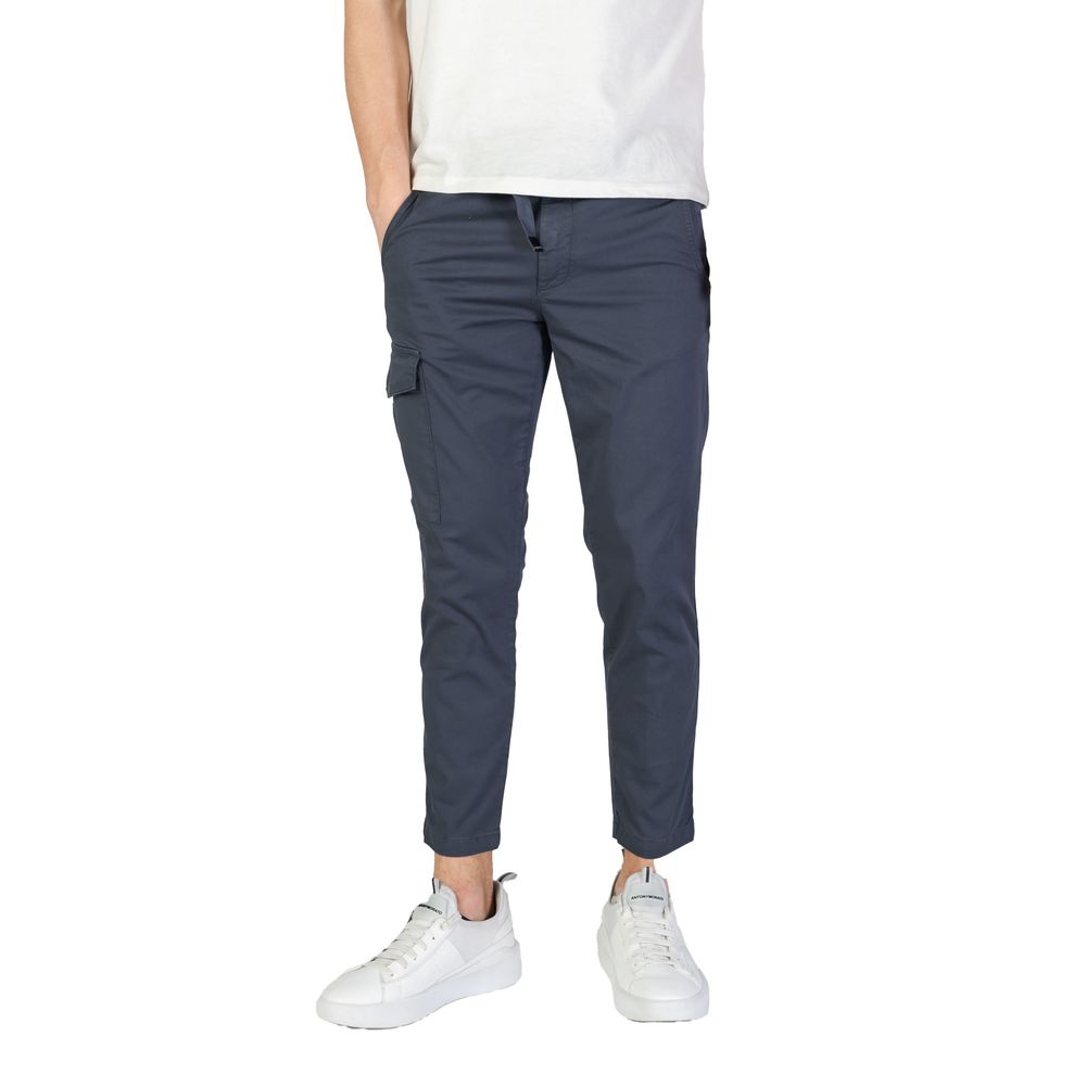 Refrigiwear Blue Cotton Jeans &amp; Bukser