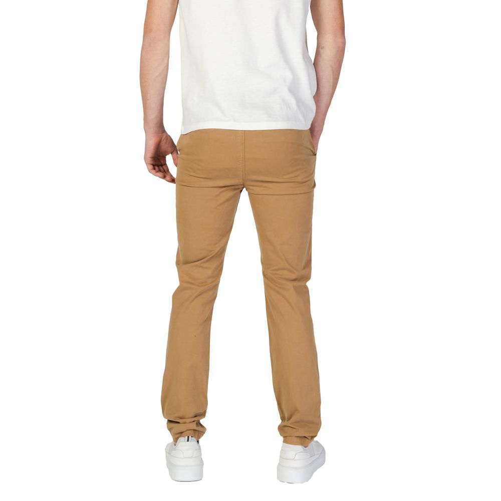 Superdry beige jeans og bukser i bomuld