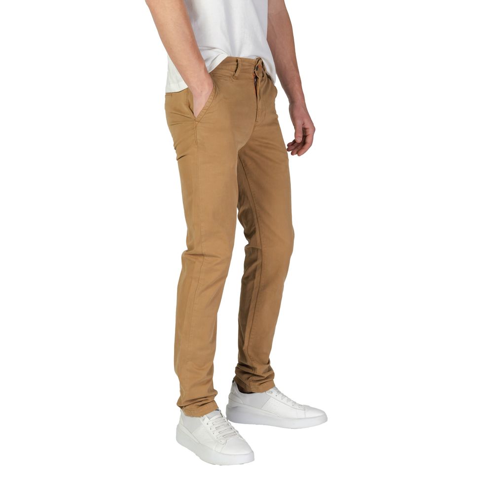 Superdry beige jeans og bukser i bomuld