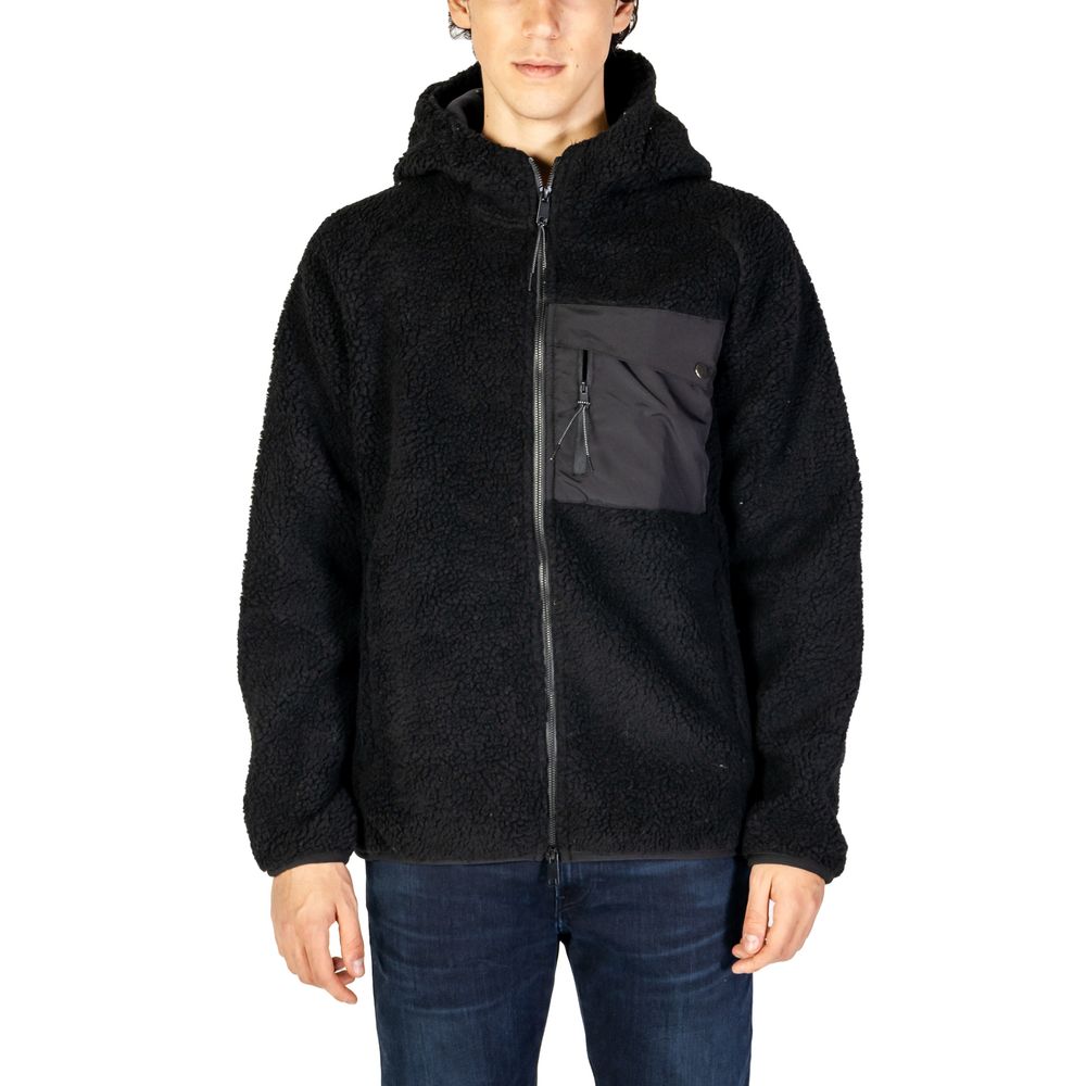 Hydra Clothing Sort Polyesterjakke