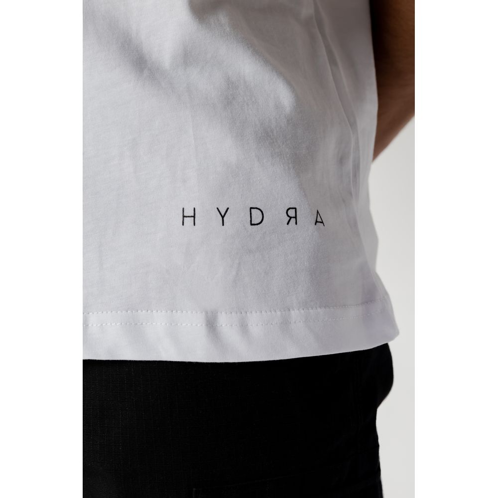 Hydra Clothing Hvid T-shirt i bomuld