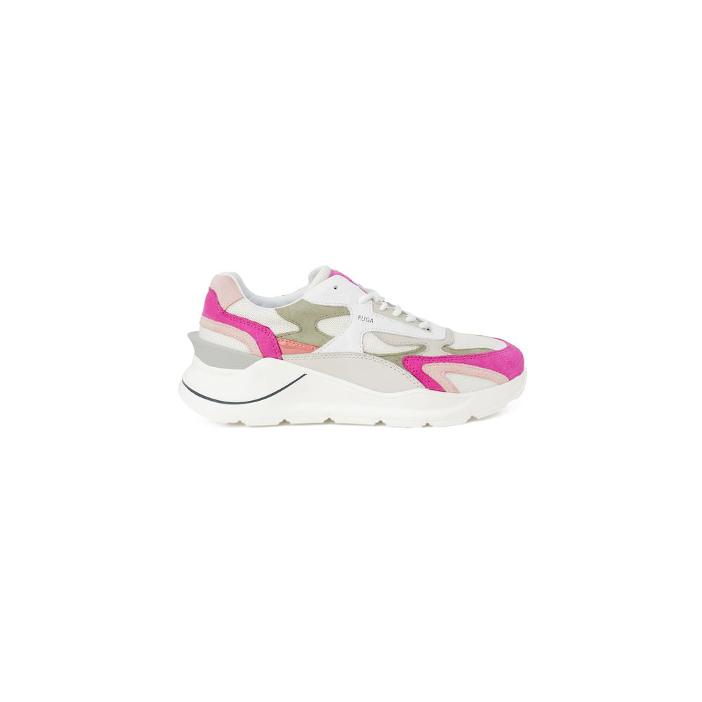 DATE Pink Suede Sneaker