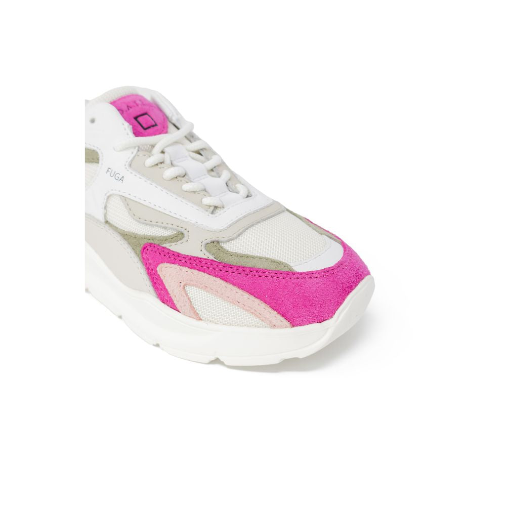 DATE Pink Suede Sneaker