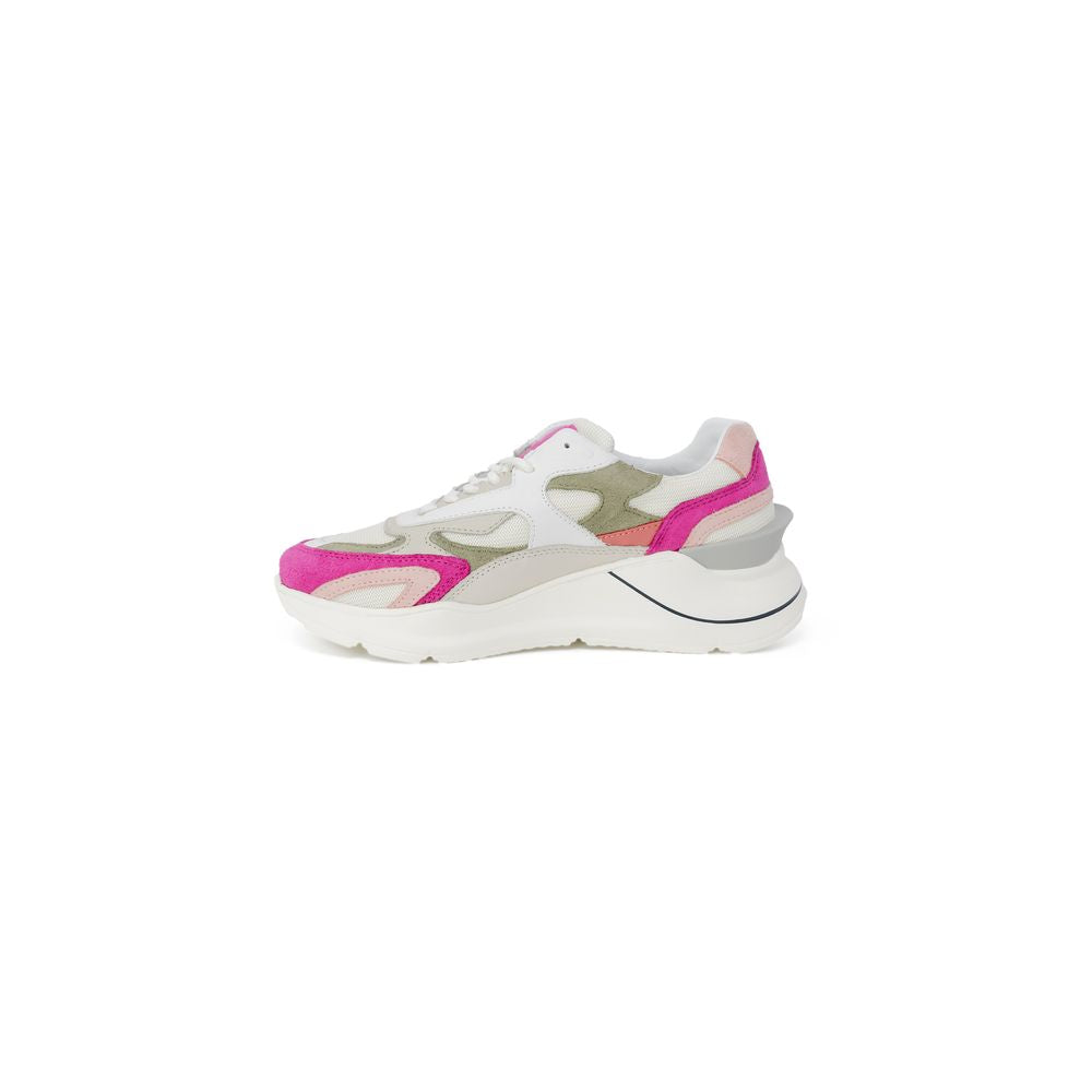 DATE Pink Suede Sneaker