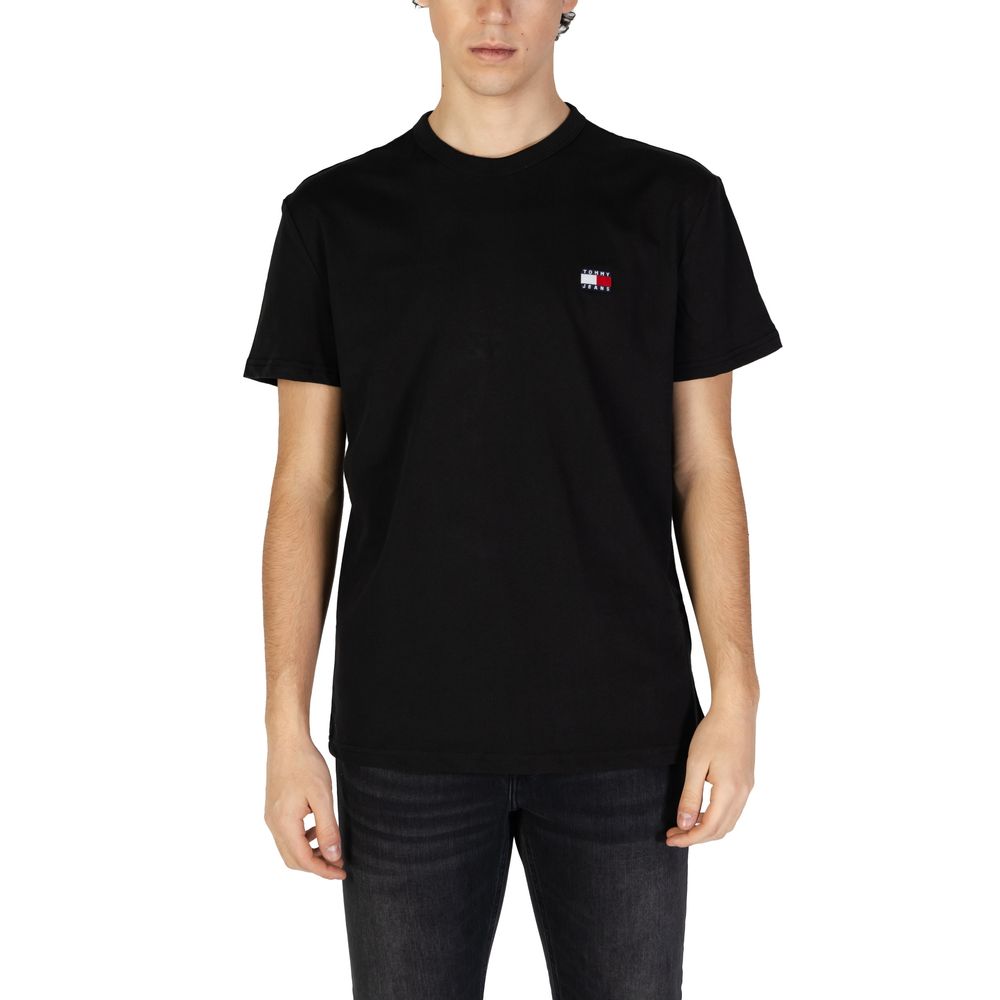 Tommy Hilfiger Jeans sort bomuld Rigenerato T-shirt