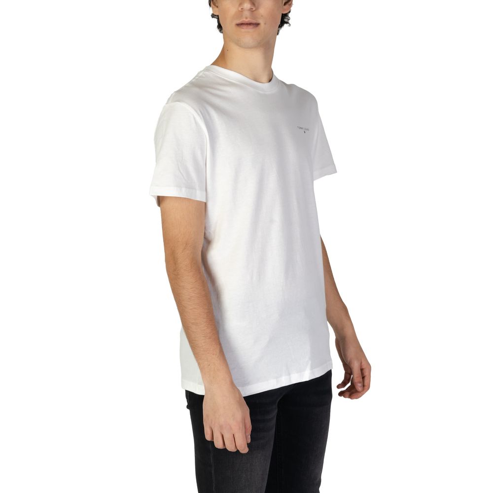 Tommy Hilfiger Jeans Cream Bomuld Rigenerato T-shirt