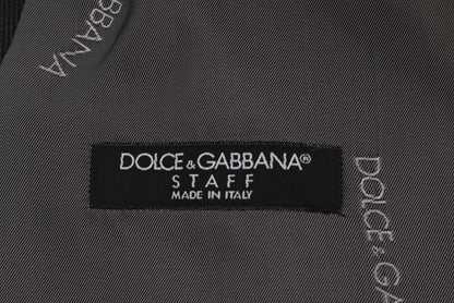 Dolce & Gabbana Elegant Gray Waistcoat Vest