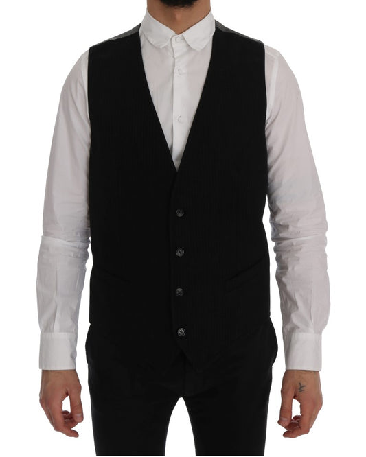 Dolce &amp; Gabbana elegant stribet vest