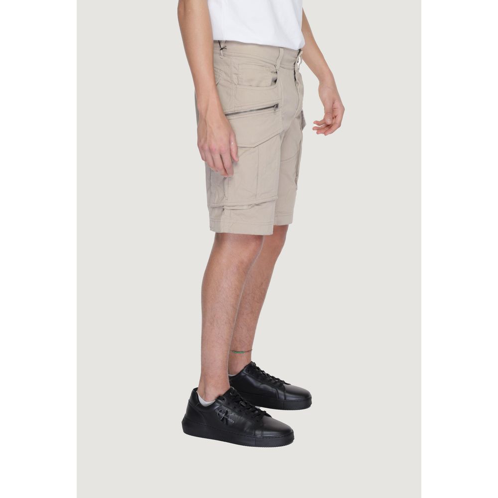 Replay Beige Cotton Short