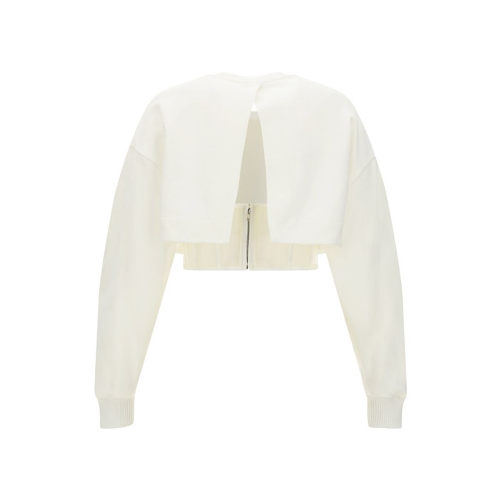 Alexander McQueen Cropped Sweatshirt