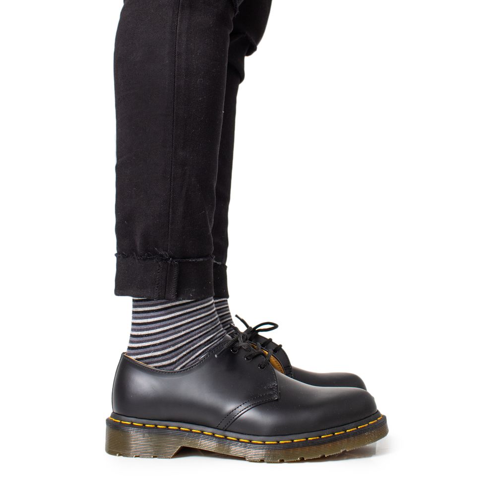 Dr. Martens Black Læder Casual