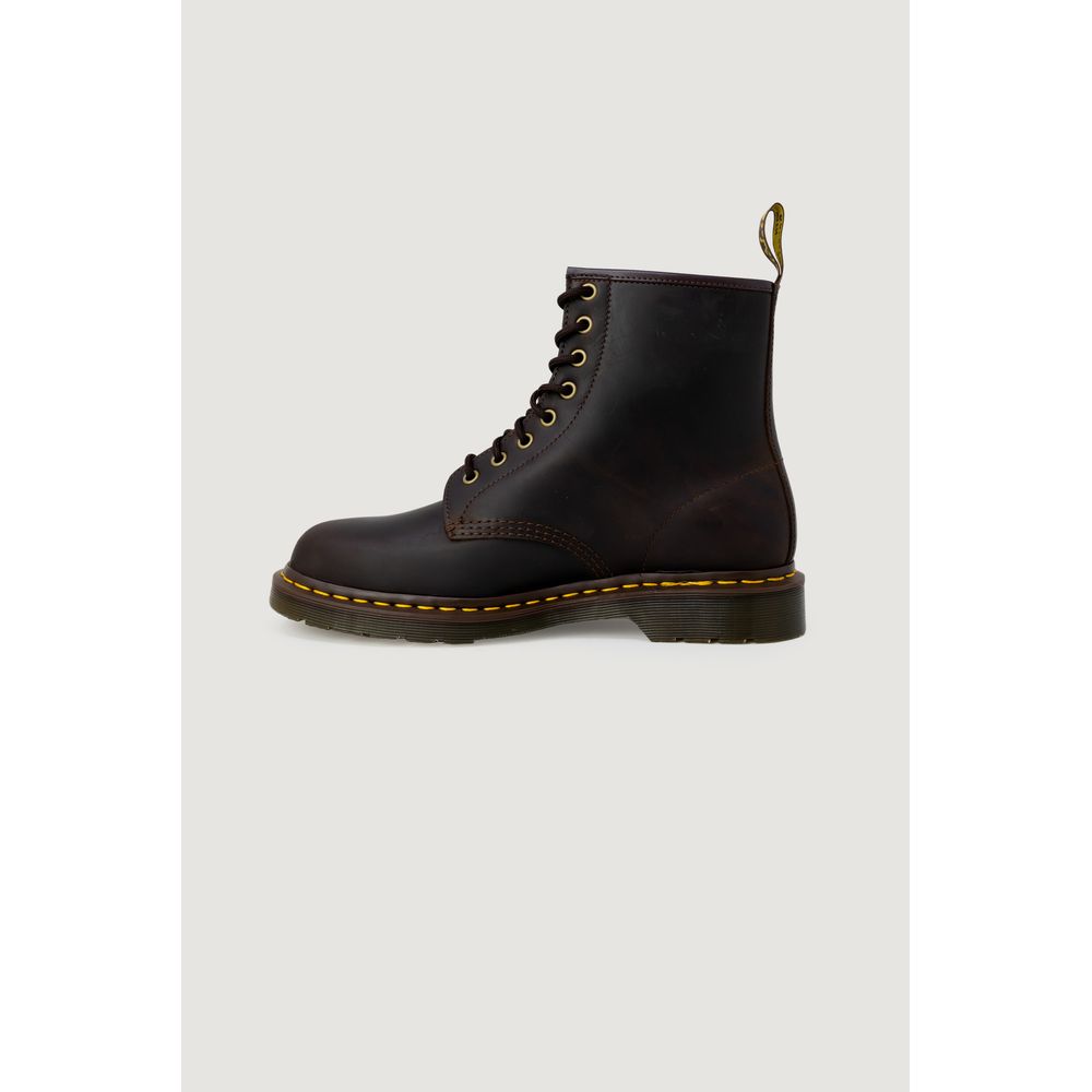 Dr. Martens brun læderstøvle