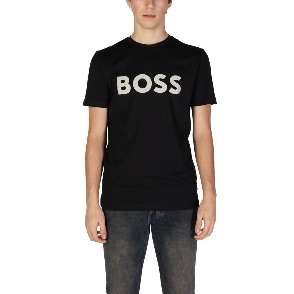 Hugo Boss sort bomuld T-shirt