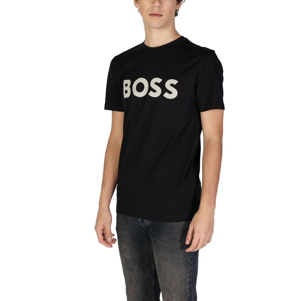 Hugo Boss sort bomuld T-shirt