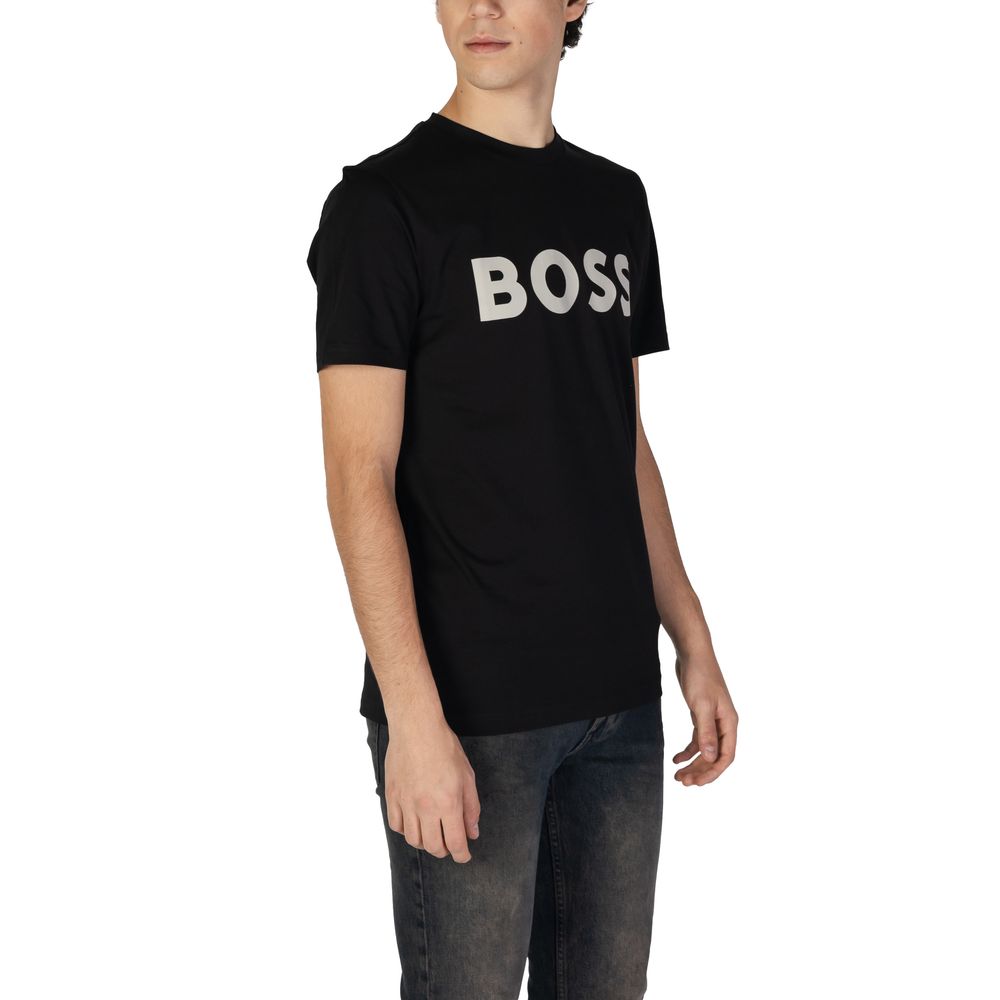 Hugo Boss sort bomuld T-shirt