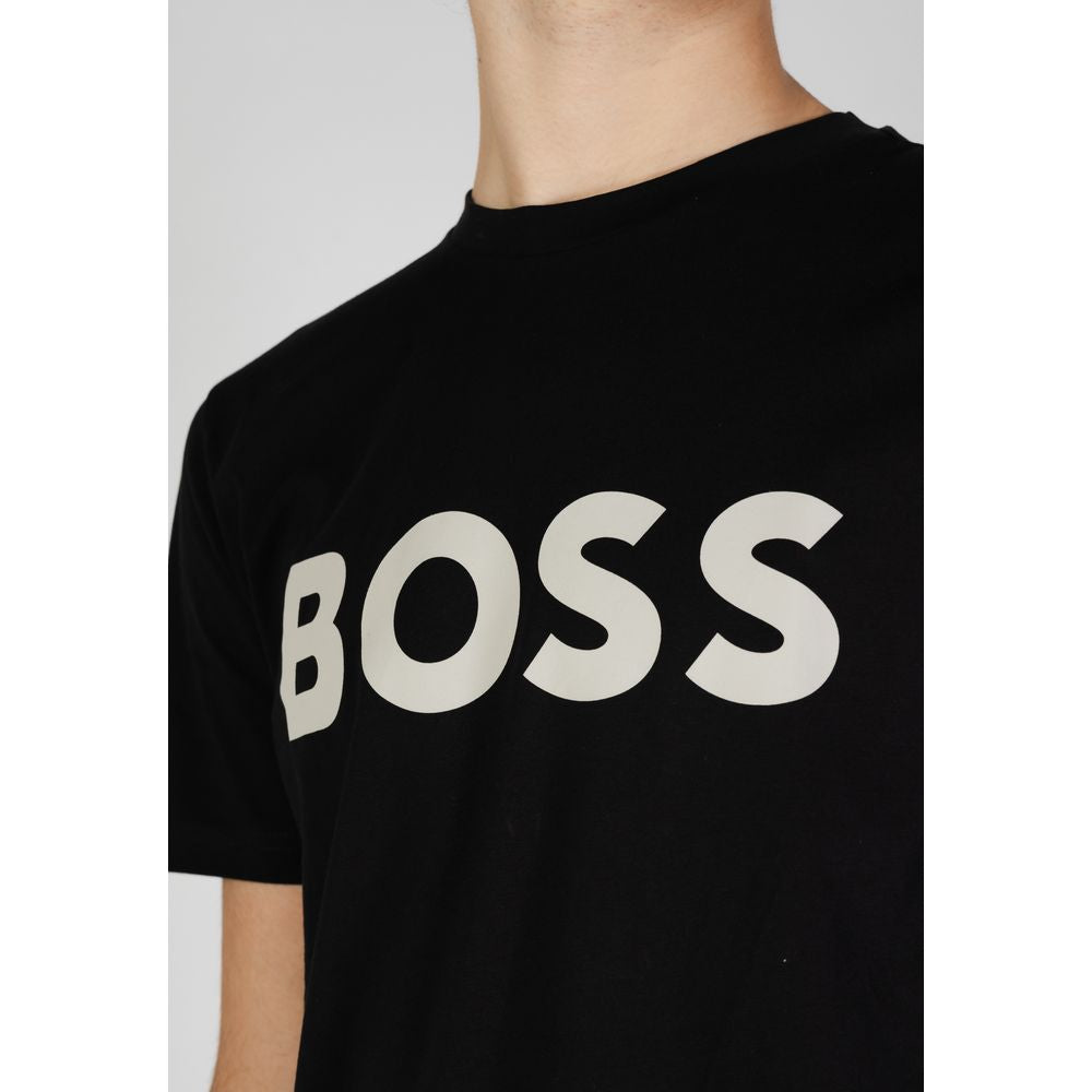 Hugo Boss sort bomuld T-shirt