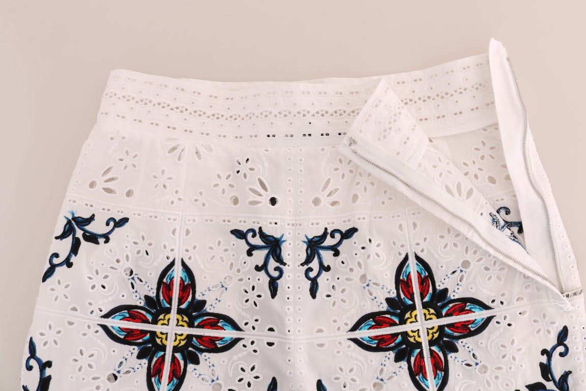 Dolce &amp; Gabbana Majolica Broderet Capri Elegance